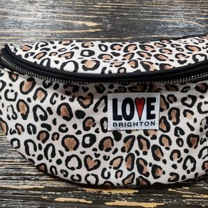 Brighton Leopard Print Crossbody Bag